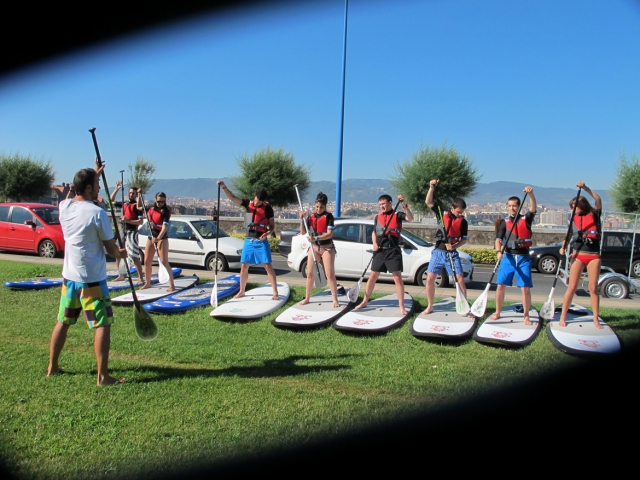  Initiation to SUP in Noja